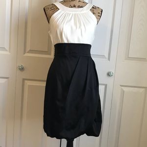 Teeze Me Black and White Dress